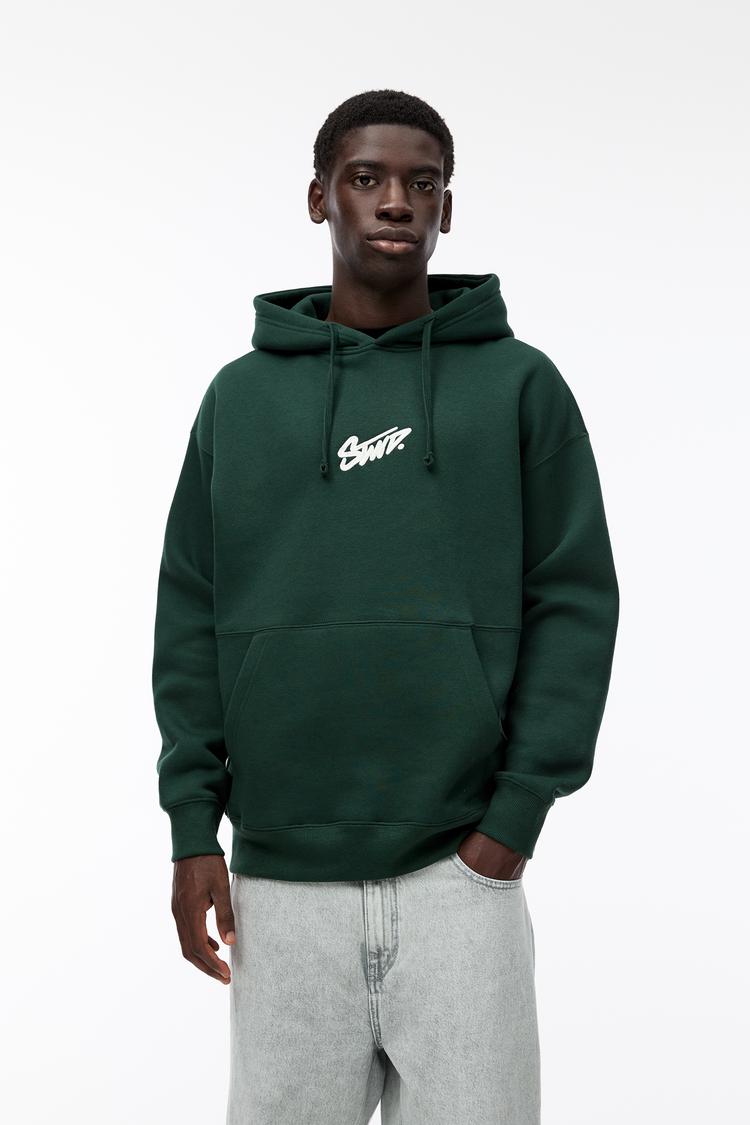 

Толстовка Stwd Pull And Bear, зеленый