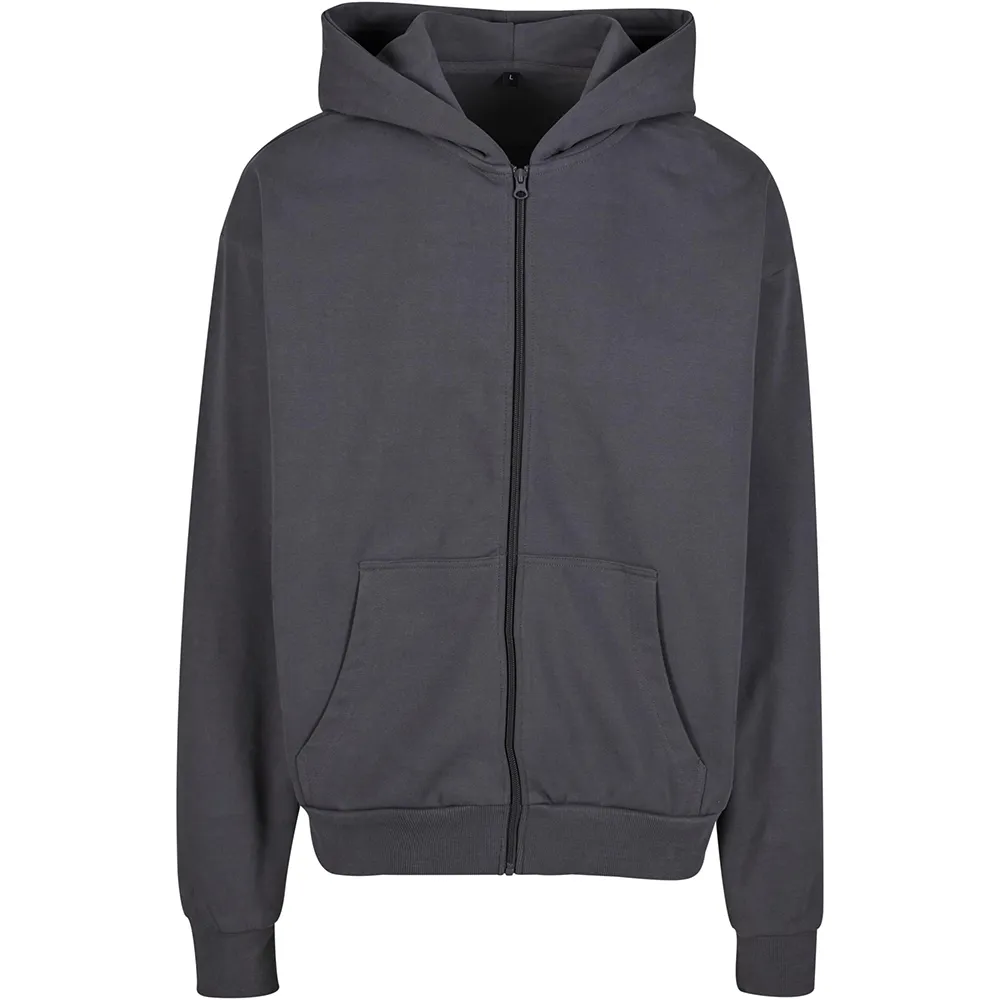 

Толстовка Build Your Brand Ultra Heavy full zip, серый