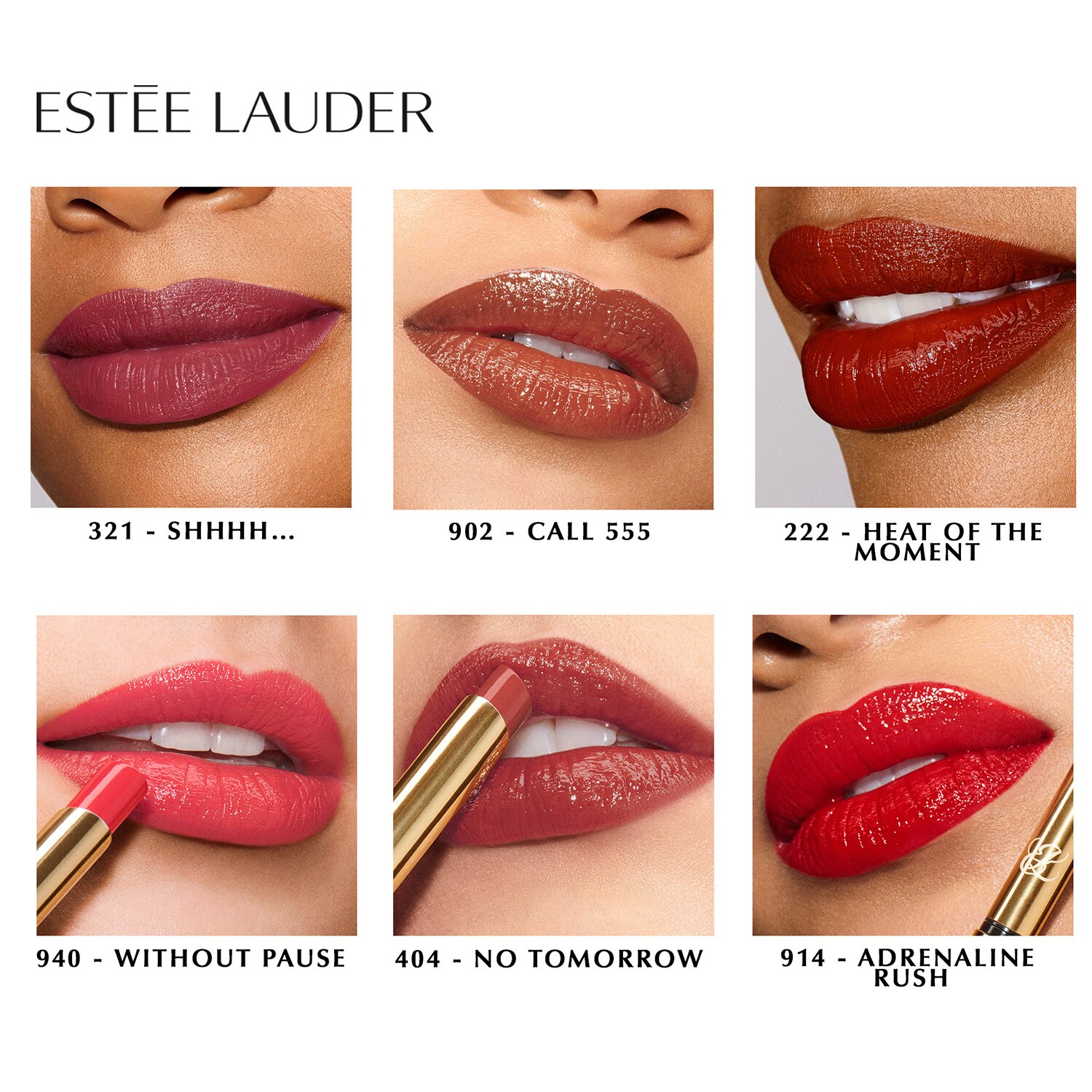 Губная помада Pure Color Explicit Slick Shine Lipstick Estée Lauder, 321 - Shhh... (0.70 g) — фото 2