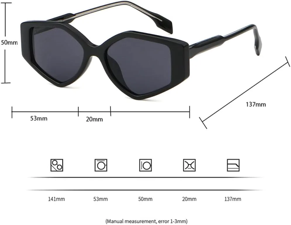 

Женские солнцезащитные очки MUTYNE Polygon, защита от УФ-излучения UV400, ацетатные, женские солнцезащитные очки для мужчин, аксессуары, черные и зеленые, Brown