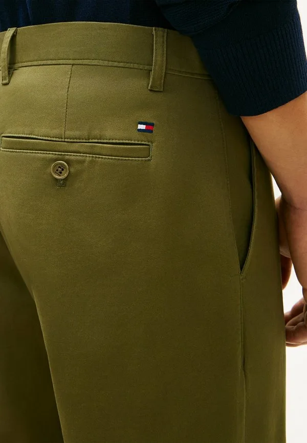 Классические чиносы из саржи в стиле гарлем Tommy Hilfiger, Dark Artichoke — фото 4