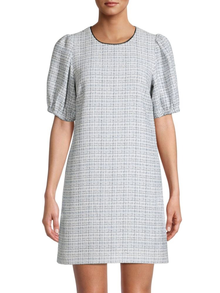 

Свободное платье мини в клетку Billie Alice By Temperley, цвет Eucalyptus Multi
