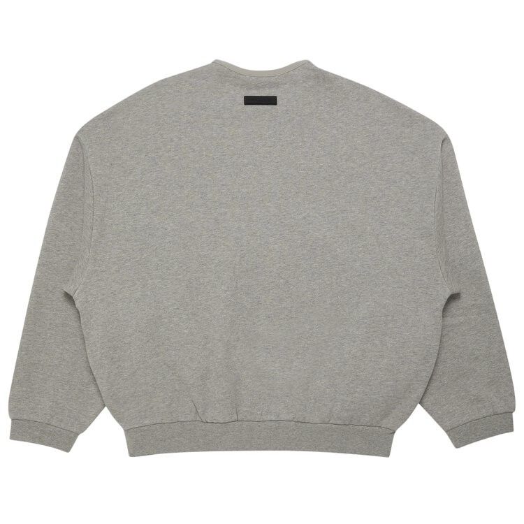Толстовка Fear Of God Essentials Fear of God Essentials Crewneck, серый — фото 2