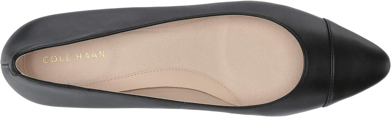 Туфли The Go-To Block Heel Pump 45mm Cole Haan, цвет Black Leather WP — фото 2