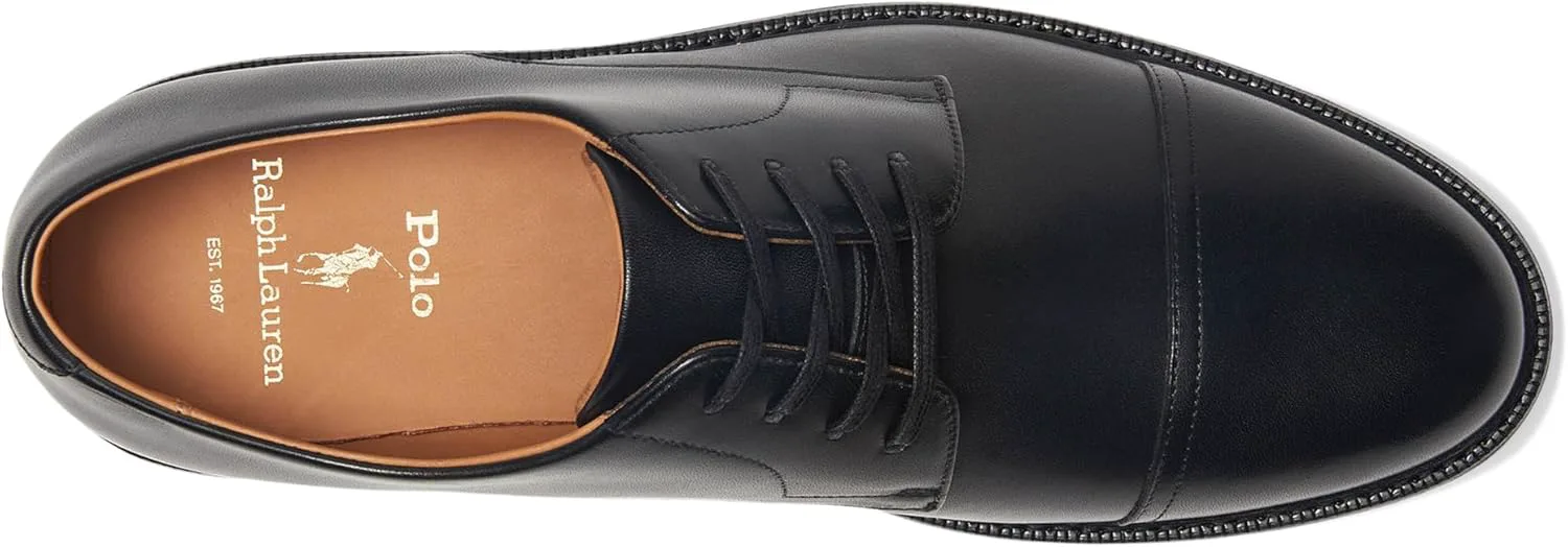 Мужские ботинки Polo Ralph Lauren Asher Captoe, черный — фото 2