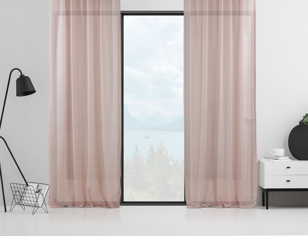 

Evilia Originals, AS-10305-504-2PC-280500, штора, пудра, 280 х 500 см