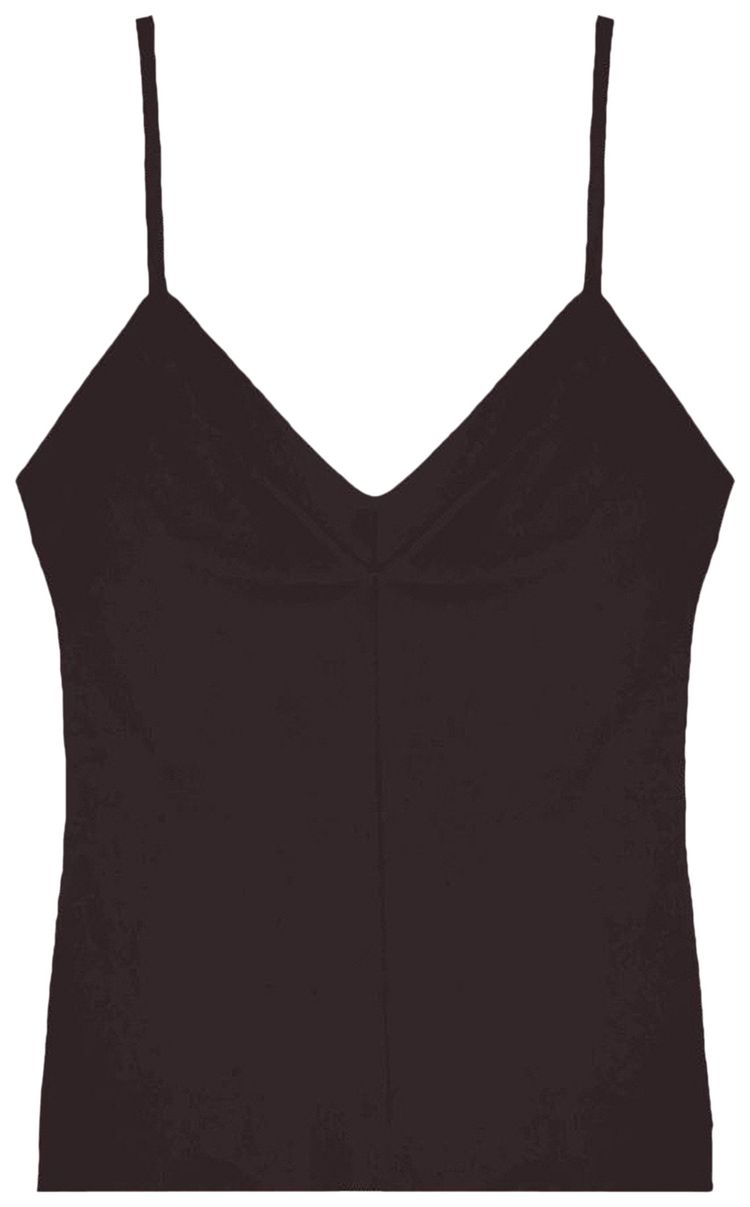 

Топ Jil Sander Sleeveless Top 'Chocolate Brown', коричневый
