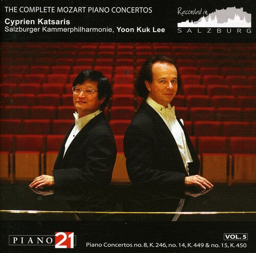 

CD диск Mozart / Katsaris / Salzburg Chamber Po / Lee: Complete Piano Concertos 5