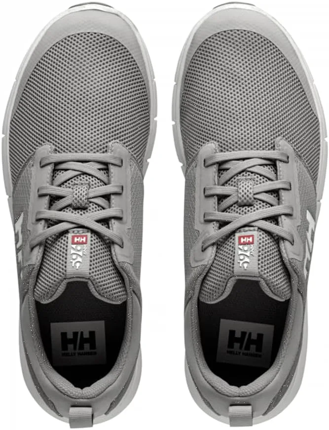 Мужские обувь Helly-Hansen Feathering - Дышащие парусные туфли - Гибкая обувь для лодки без следов - Обувь для мужчин Helly Hansen, светло-серый — фото 2