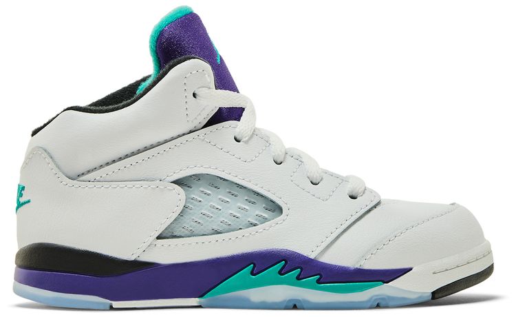 

Кроссовки Air Jordan 5 Retro TD 'Grape' 2025, белый