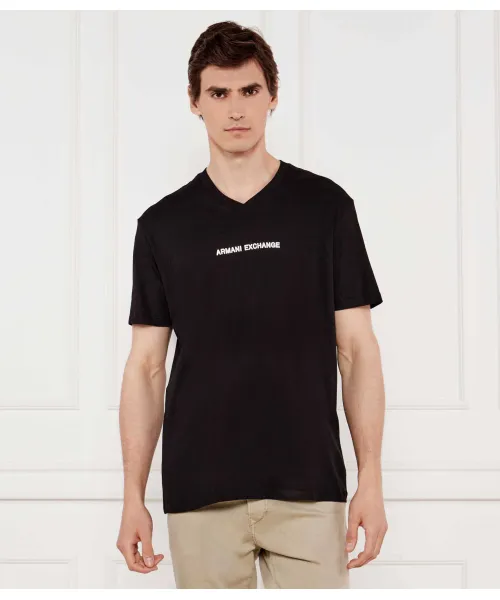 

Футболка Regular fit Armani Exchange, черный