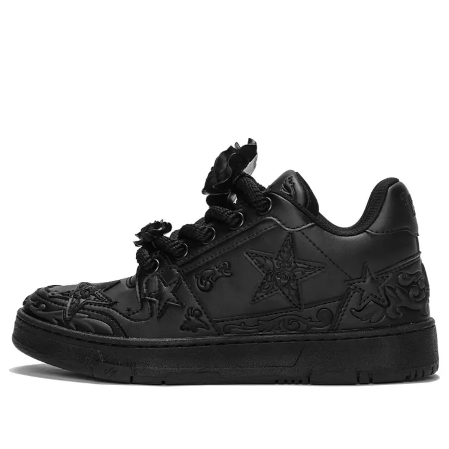 

Кроссовки KAALIXTO x Love Me Later Skateboarding Mid 'Black', черный