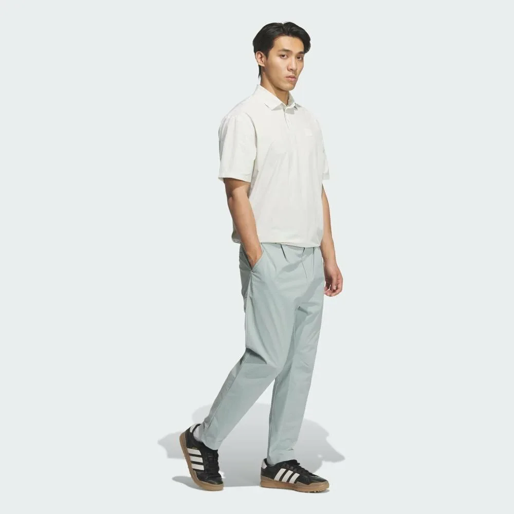 Поло Range Commuter Woven с коротким рукавом и свободным кроем Adidas, gray — фото 3