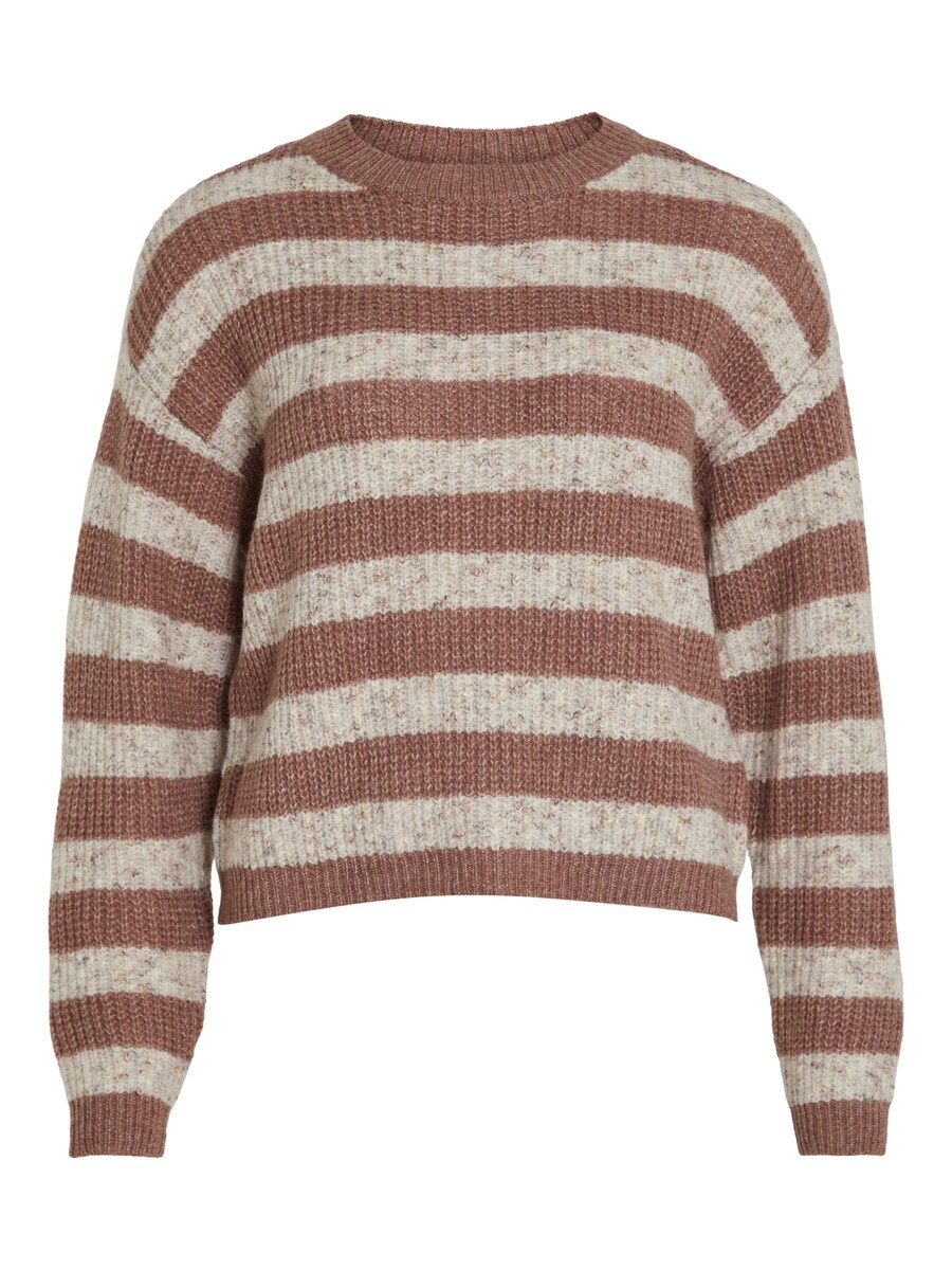 

Тонкий вязаный свитер VILA Sweater PALINE, коричневый