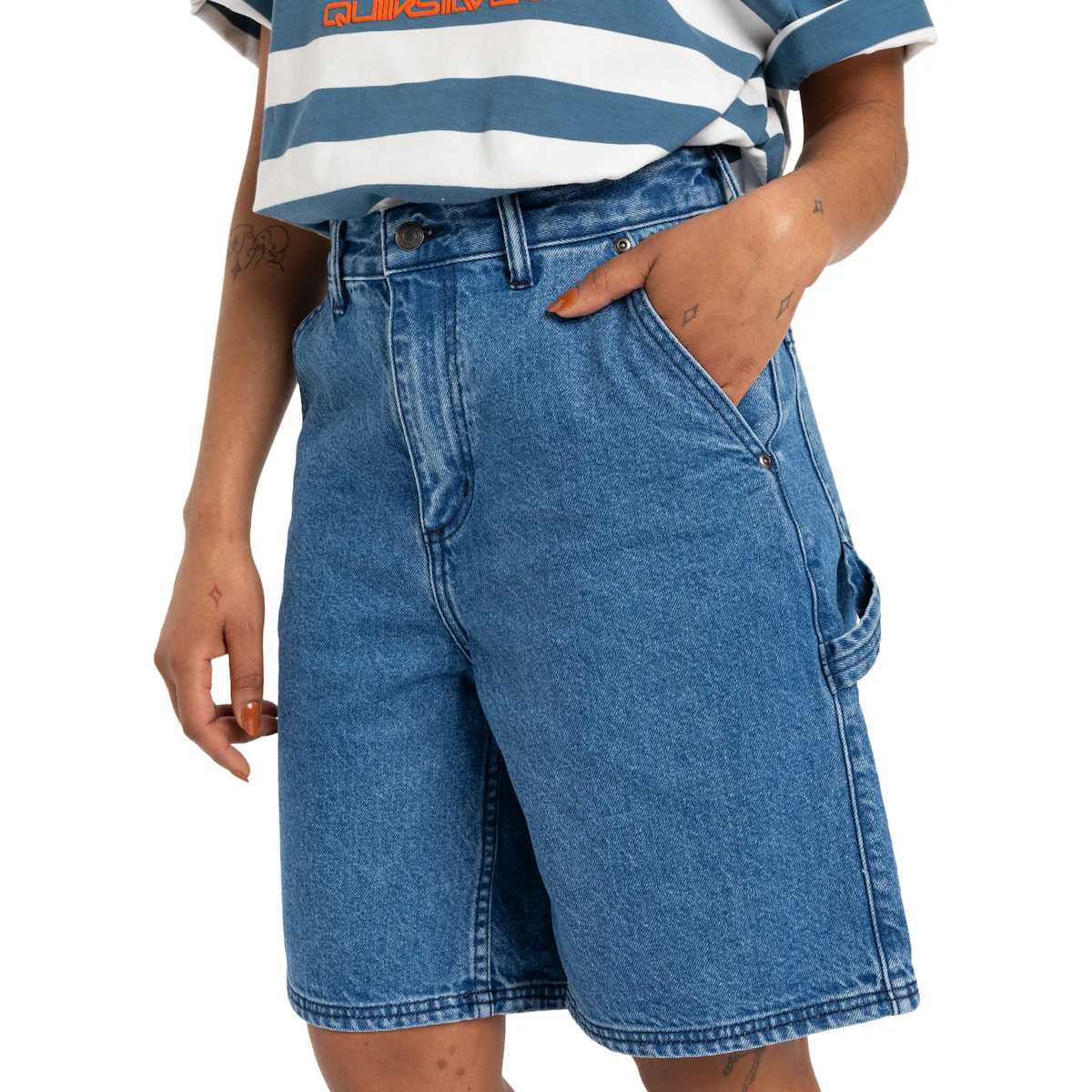 

Carpenter Quiksilver женские джинсовые шорты, синий