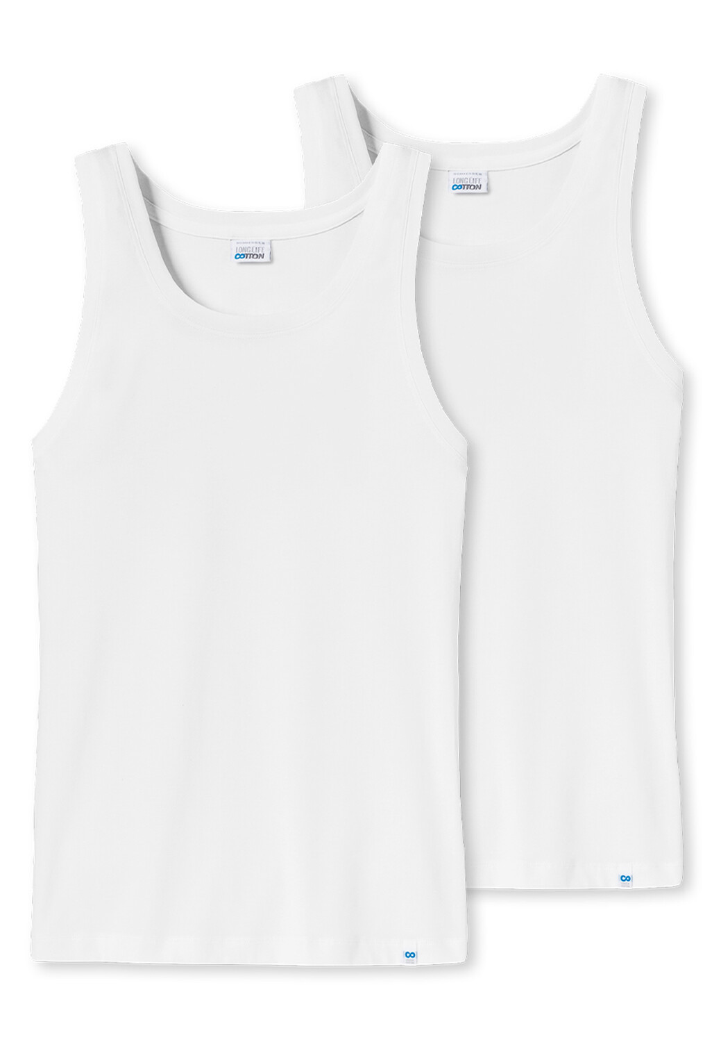 

Майка Schiesser/Tanktop Long Life Cotton, белый