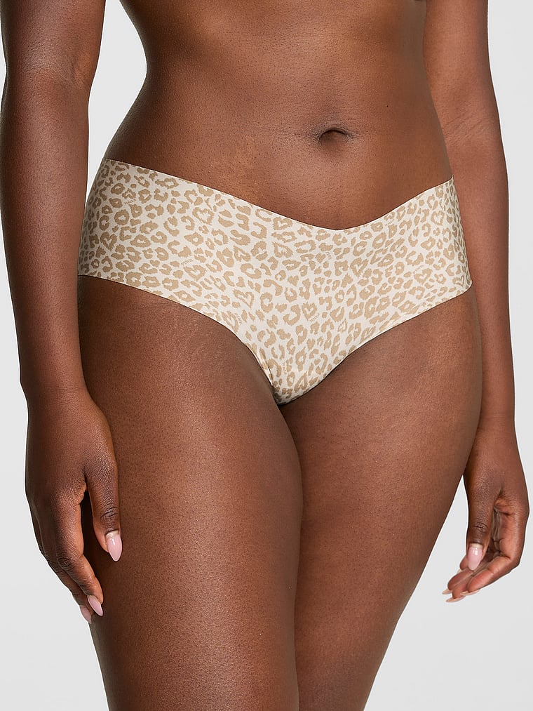 

Трусики-Хипхаггеры No-Show Pink, smooth print