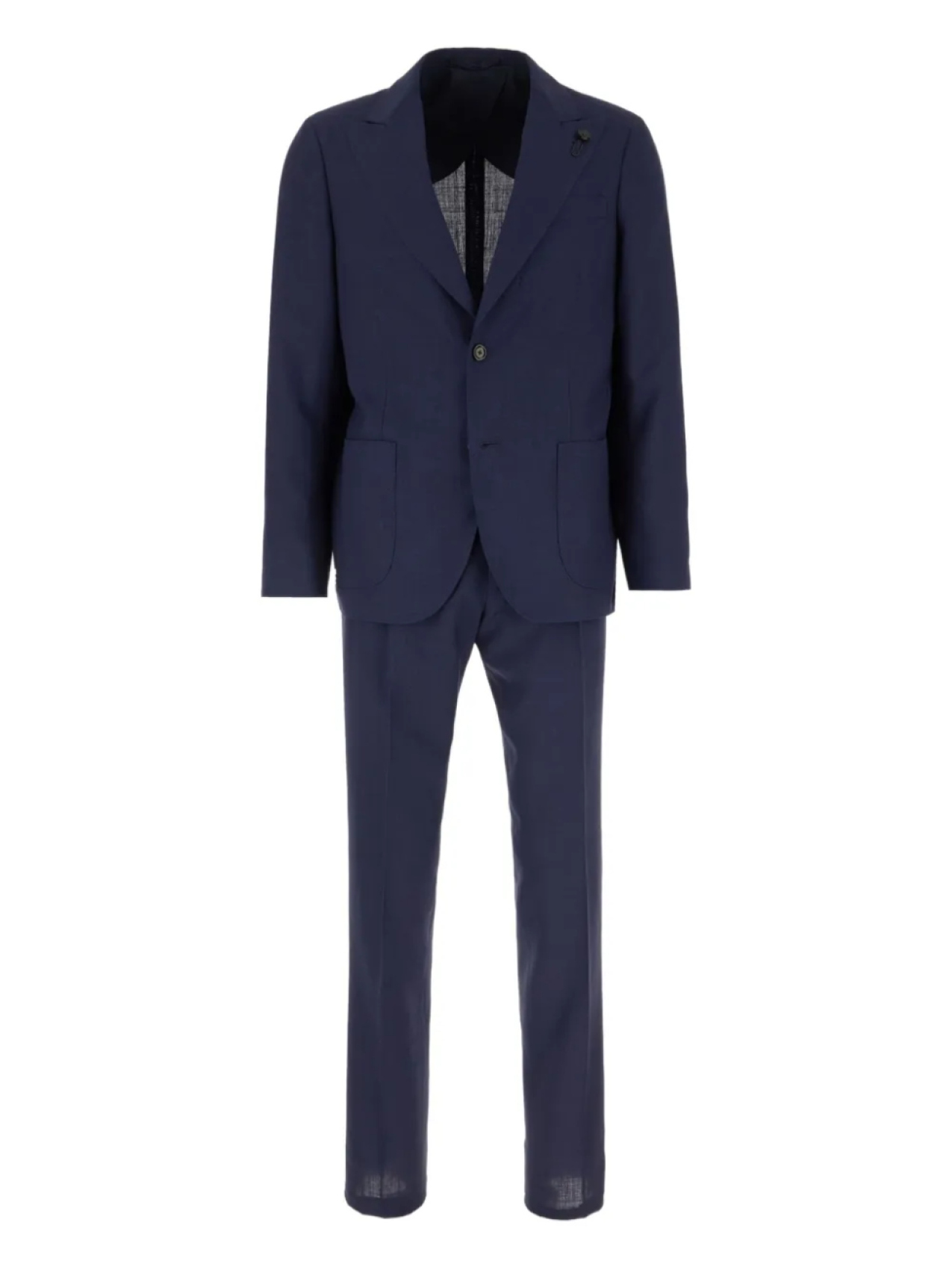 

Шерстяной костюм Lardini, синий