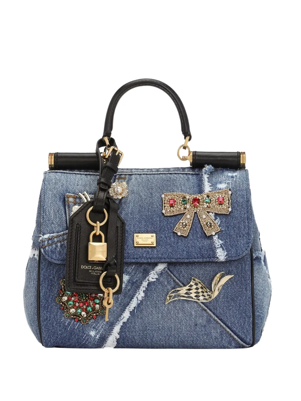 

Сумка-тоут My Sicily DOLCE & GABBANA, синий