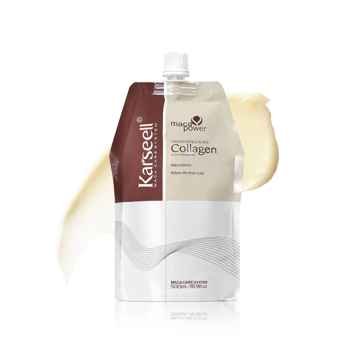 Коллагеновая маска для волос Karseell Collagen Hair Mask 500 мл Karseell