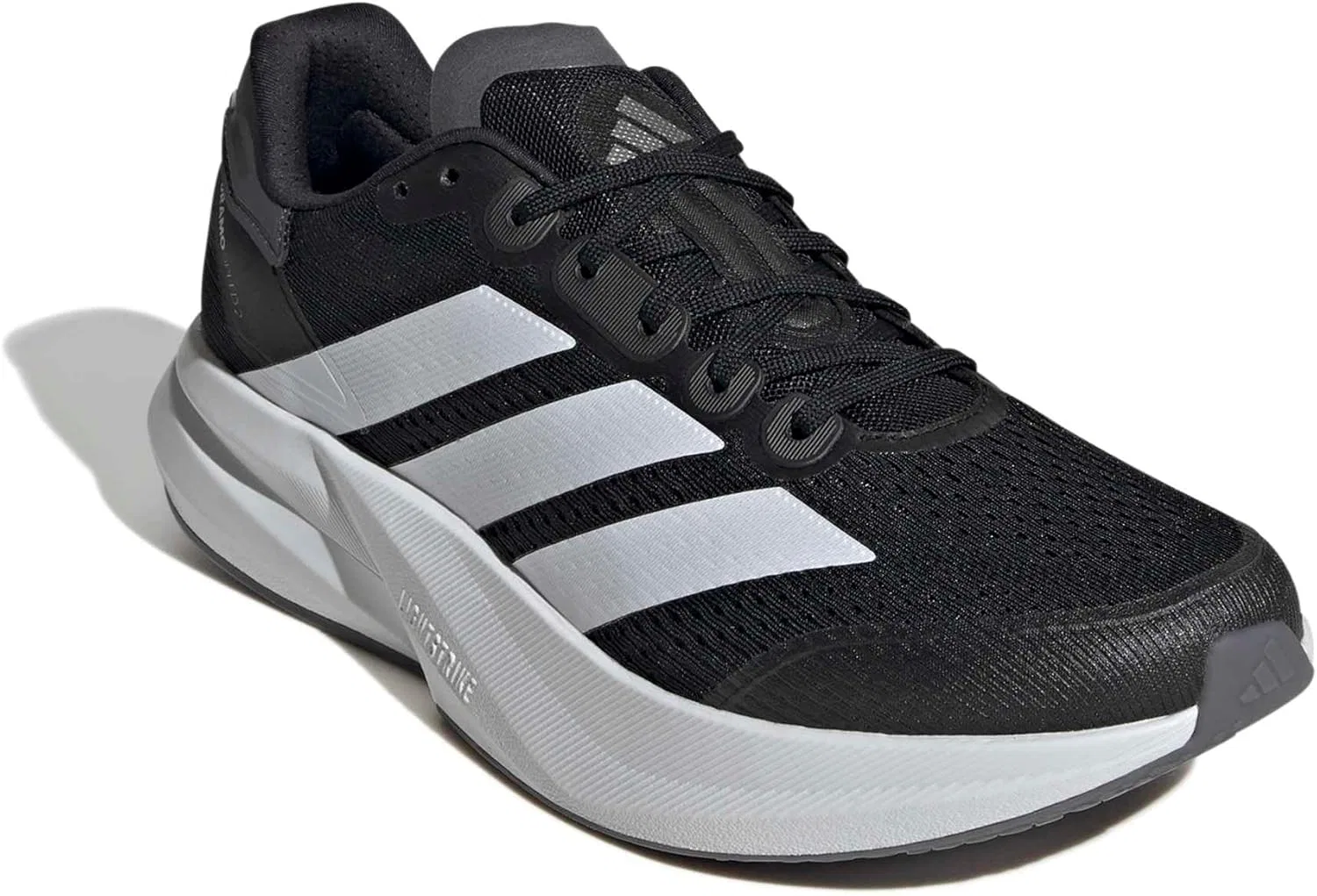 Мужские беговые кроссовки Adidas Duramo Speed ​​2, Core Black Cloud White Grey Five — фото 4
