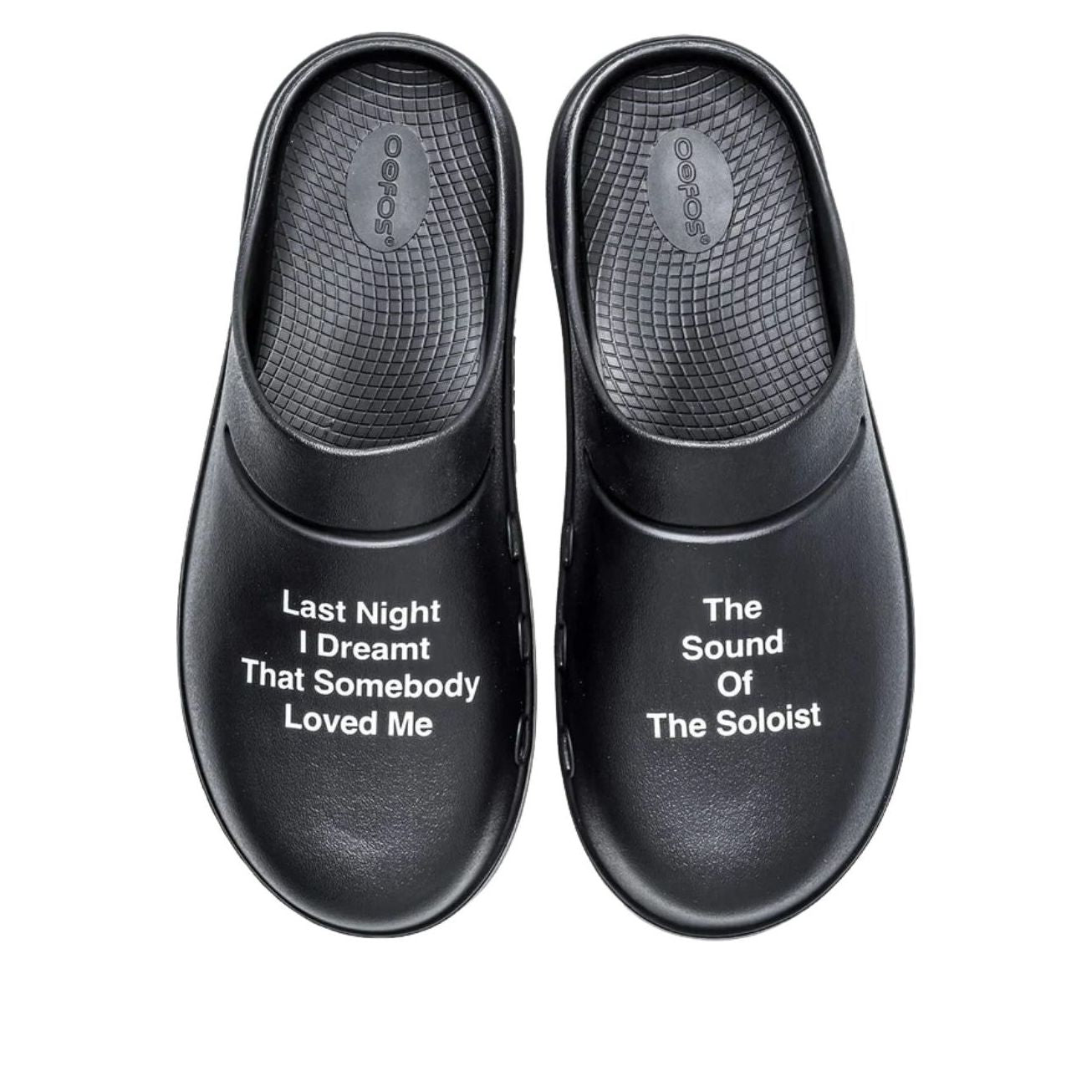 Oofos x Takahiromiyashita The Soloist The Sound of The Soloist Clog 'Black' — фото 4