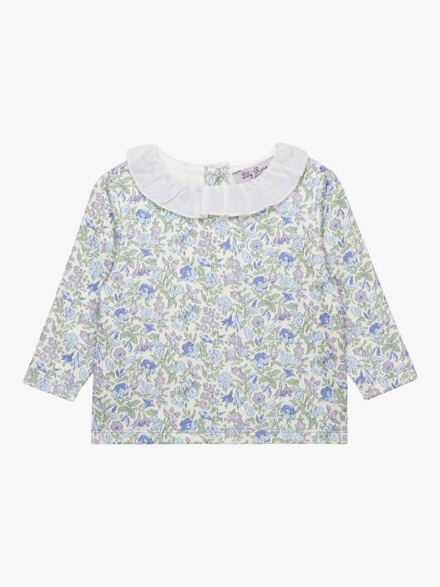 

Хлопковая толстовка baby bluebell с колокольчиком Trotters, синий/разноцветный