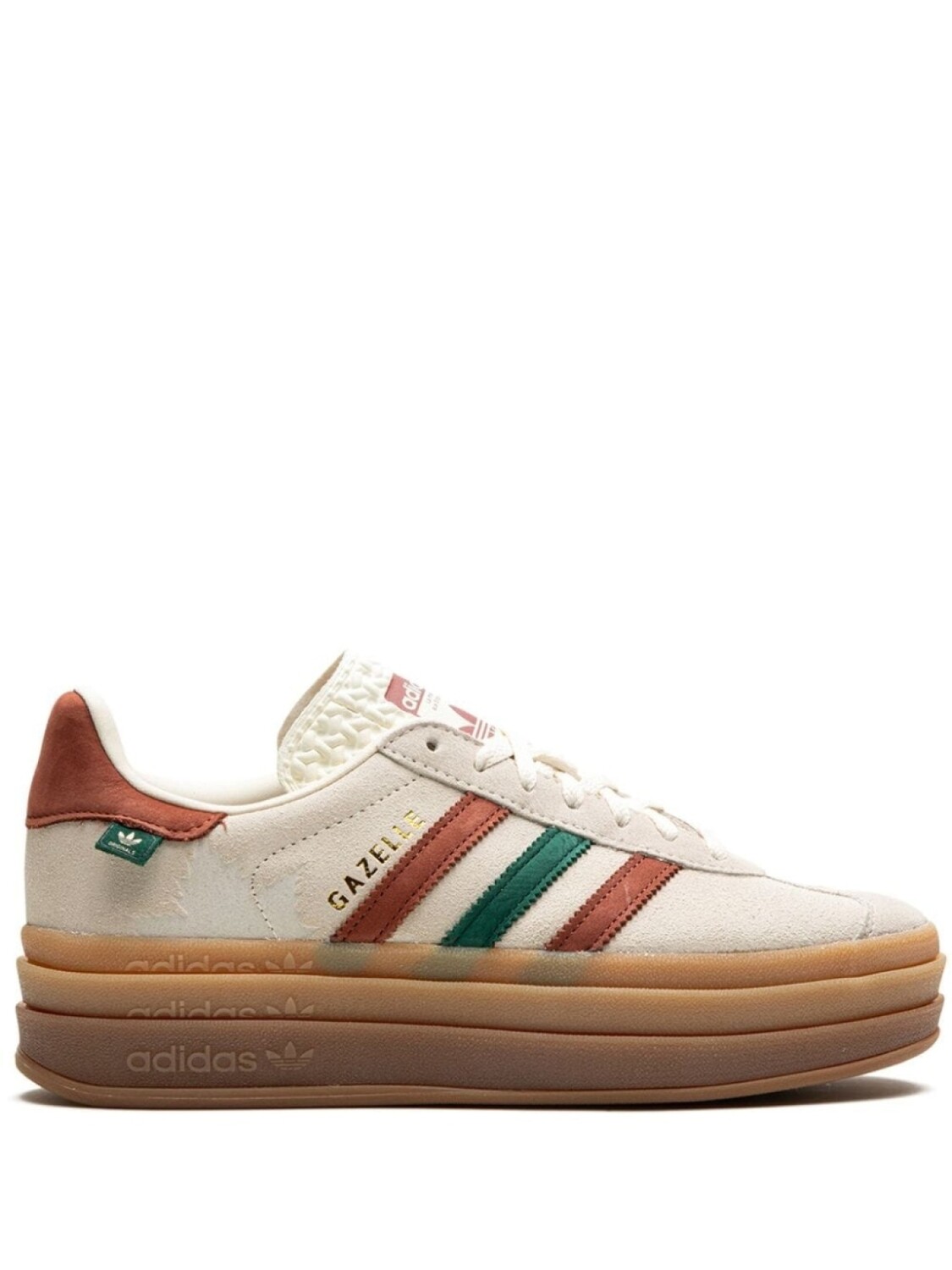 

Кроссовки Gazelle Bold Adidas, бежевый