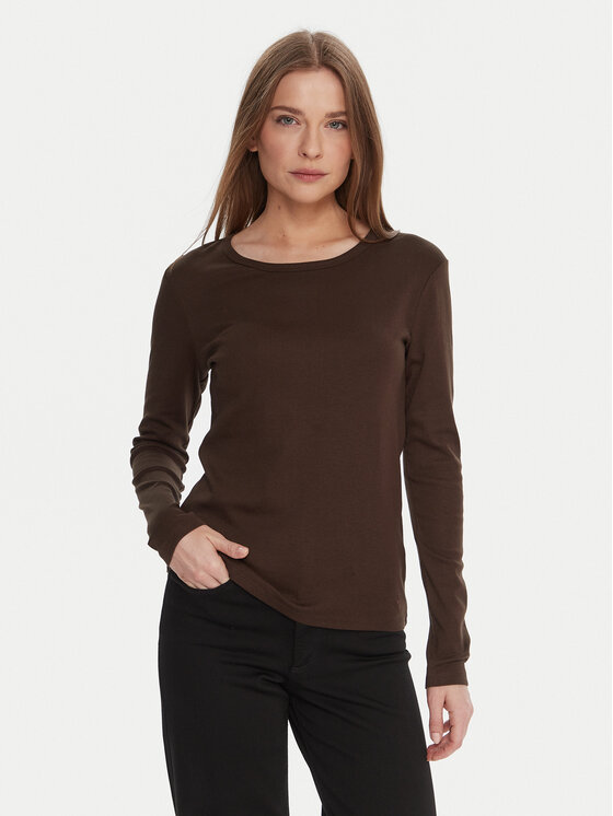 

Блузка regular fit 3GA2E16F9 United Colors Of Benetton, коричневый