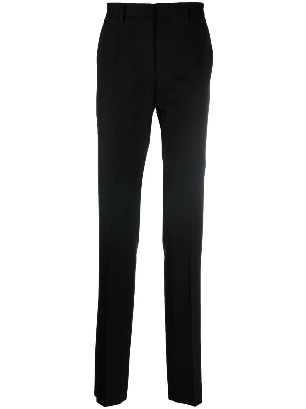 

Прямые брюки из шерсти Lanvin, черный