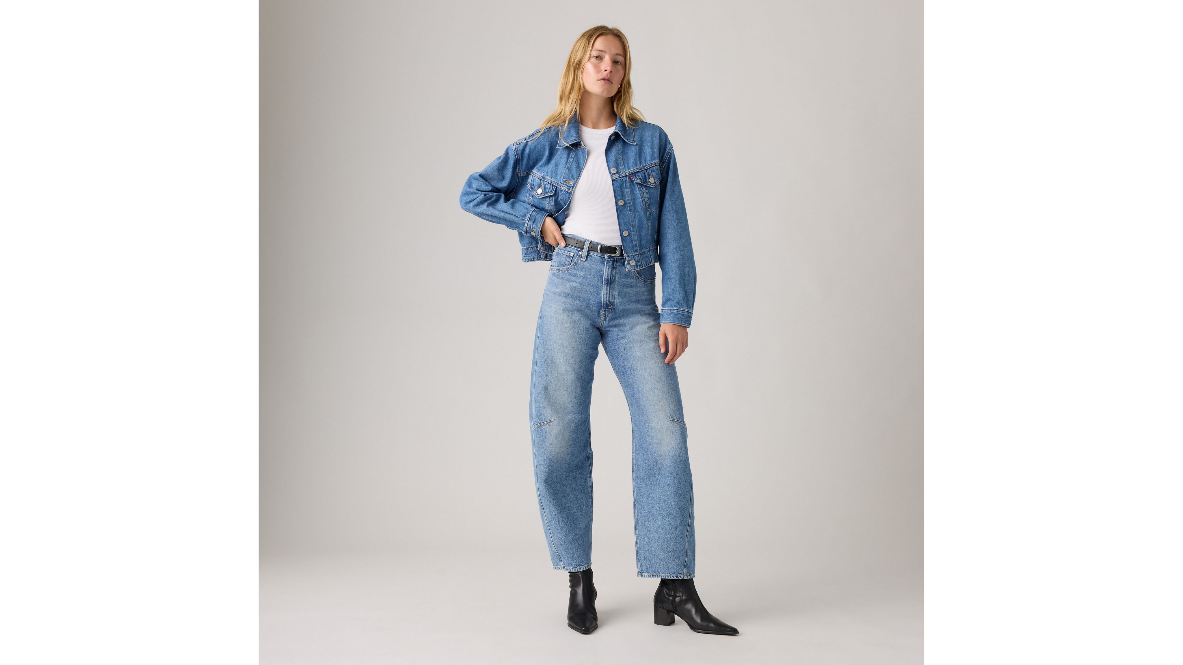 

Женские джинсы Cinch Barrel Levi's, Let Love In - Medium Wash