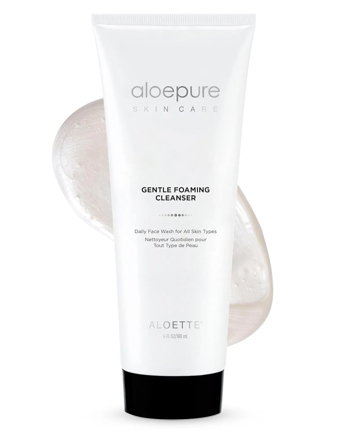 Гель для умывания Aloette — Gentle Foaming Facial Cleanser - увлажняющее средство для умывания для женщин и мужчин, 177 мл