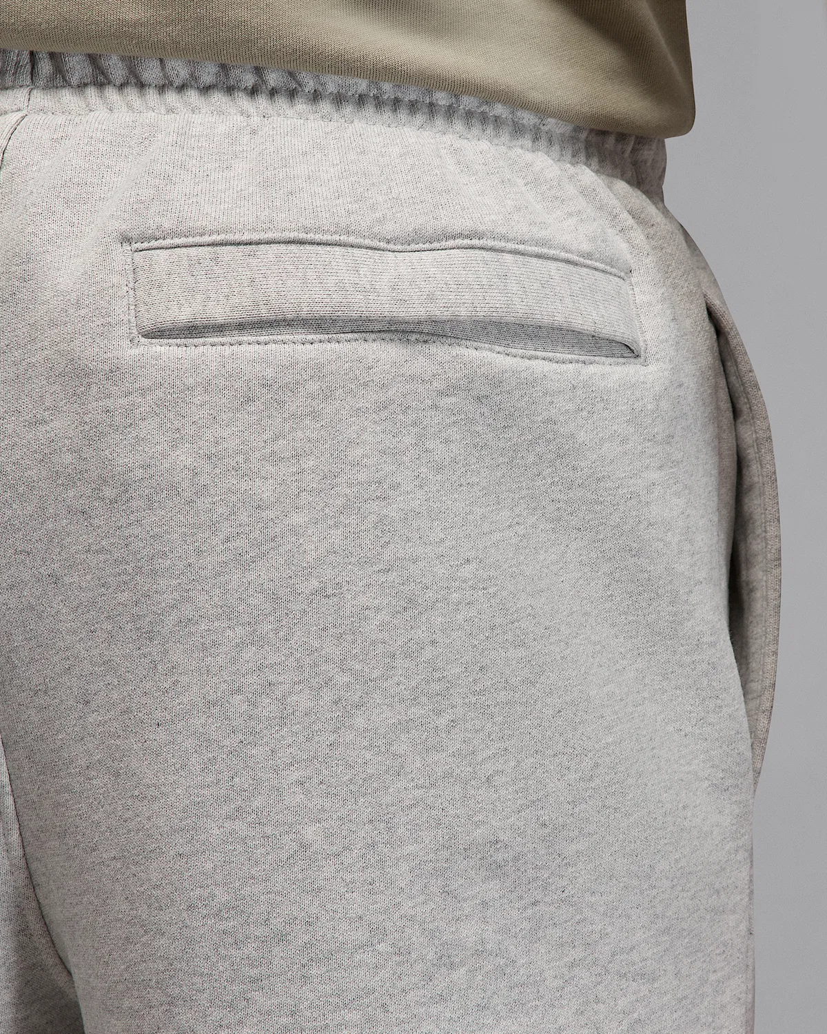 Мужские штаны Jordan Flight Fleece, Grey Heather/Black — фото 4