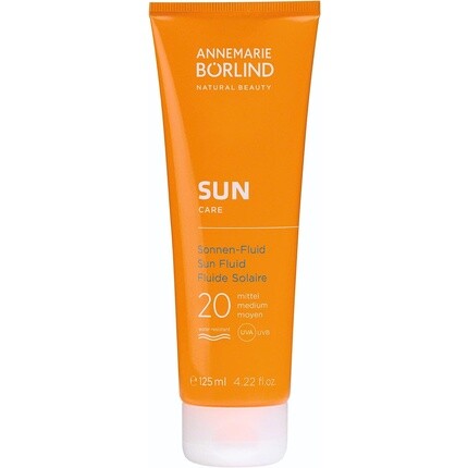 

Sun Fluid Spf 20 Солнцезащитная жидкость 125 мл, Annemarie Borlind