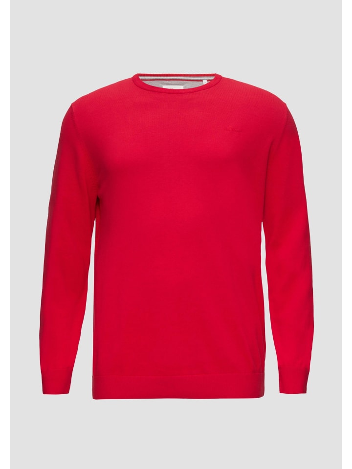 

s.Oliver Вязаный свитер цвета 3348_малиновый