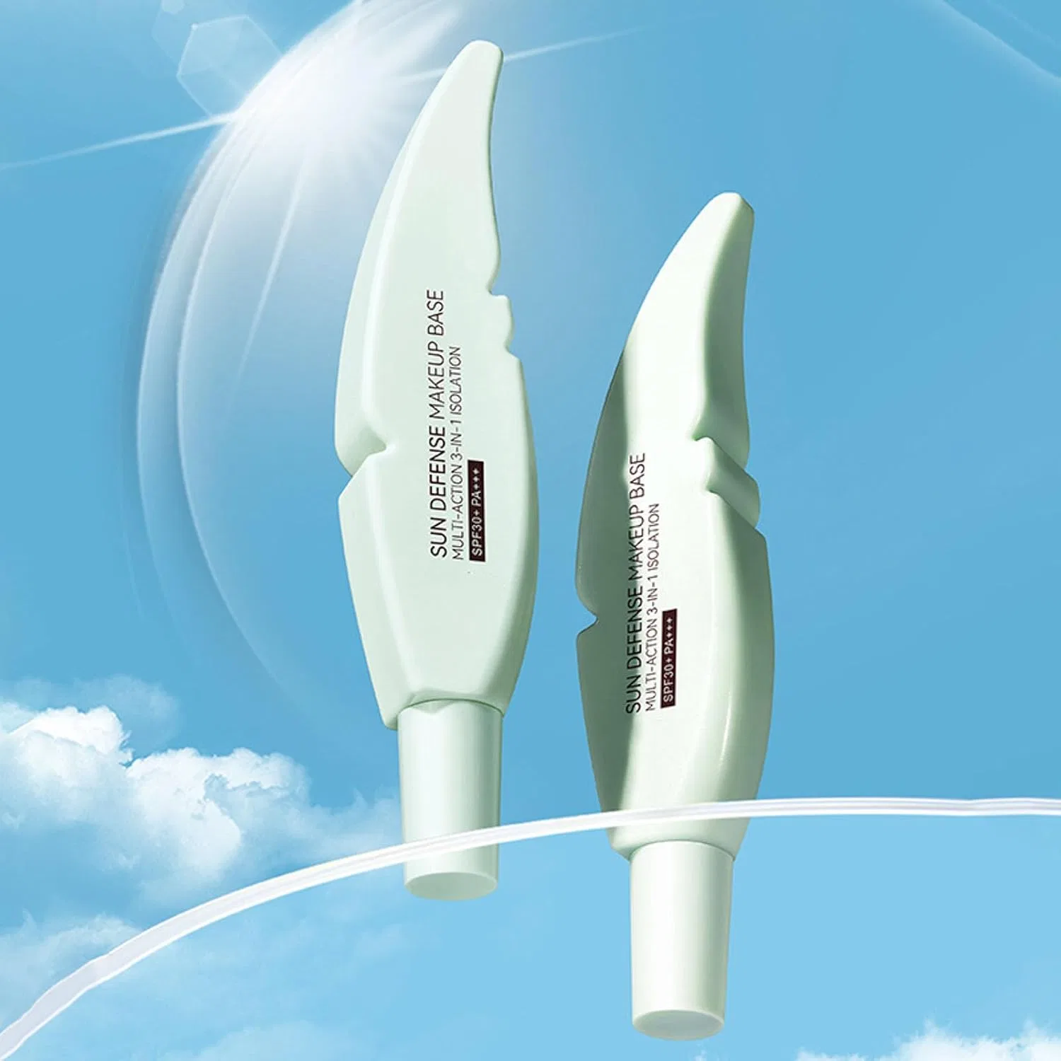 Крем-консилер солнцезащитный SPF 30+ PA+++ Generic, 30 г, белый — фото 2