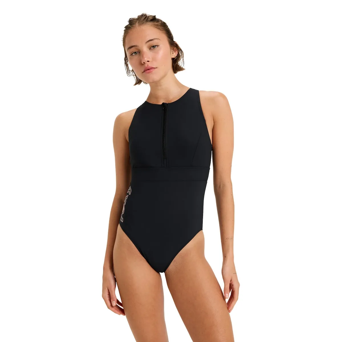 

Женский купальник Active High Perf One Piece Roxy, черный