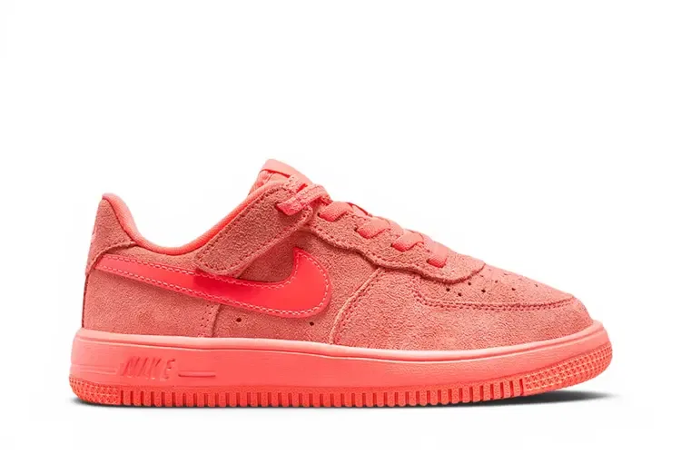 Кроссовки Nike Force 1 Low Easyon Suede PS, красный