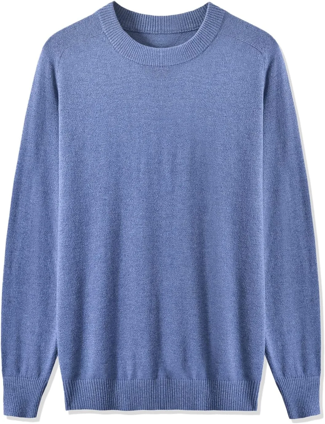 

Мужской свитер с круглым вырезом, легкий и дышащий, с рукавом реглан ZHILI