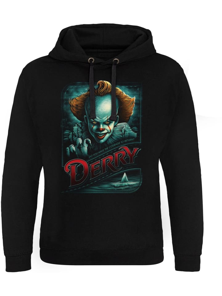 

Толстовка Pennywise In Derry Epic Hoodie черного цвета It, Черный, Толстовка Pennywise In Derry Epic Hoodie черного цвета It