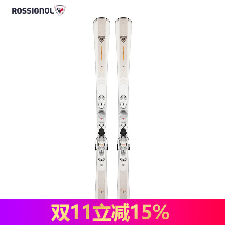 

Rossignol Женские лыжи French Golden Rooster Double Board RANPX01 (с креплениями), 142 см