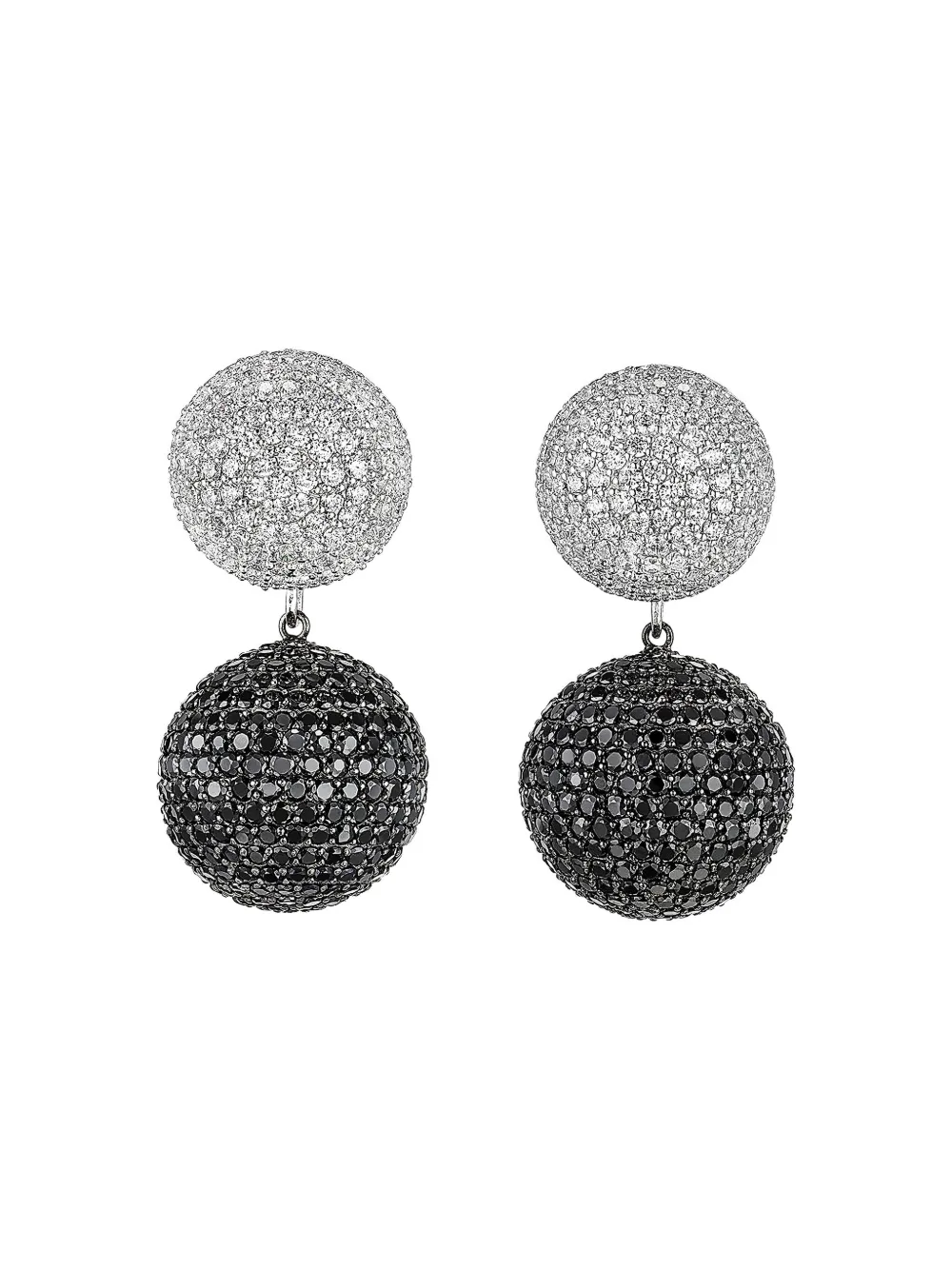 

Серьги Bauble из белого золота Anabela Chan, серебряный