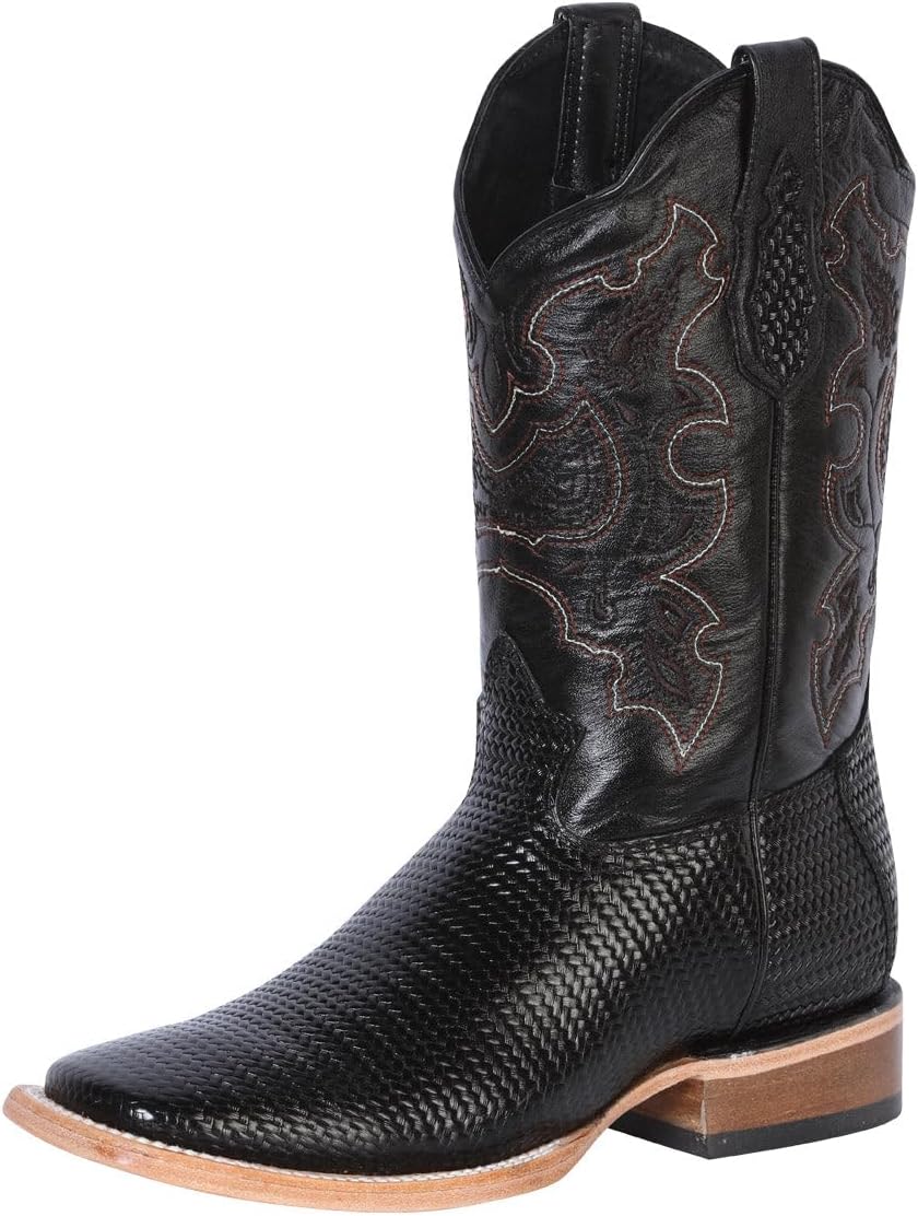 

Ботинки «Родео»- с принтом, черные Generic