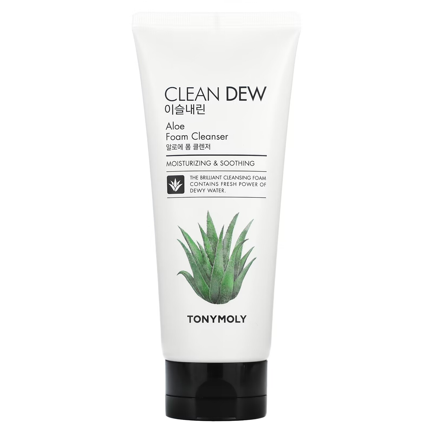 

Tony Moly Clean Dew очищающая пенка с алоэ 180 мл