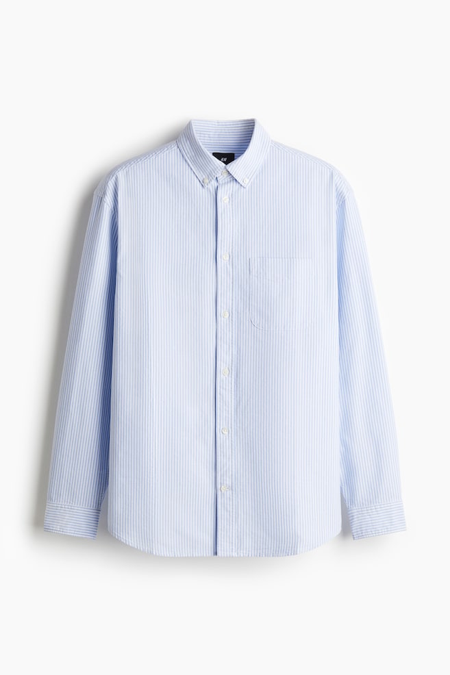 

Рубашка Оксфорд классического кроя H&M, мультиколор