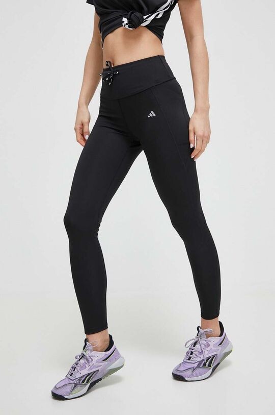

Леггинсы для бега Run Essential adidas, черный