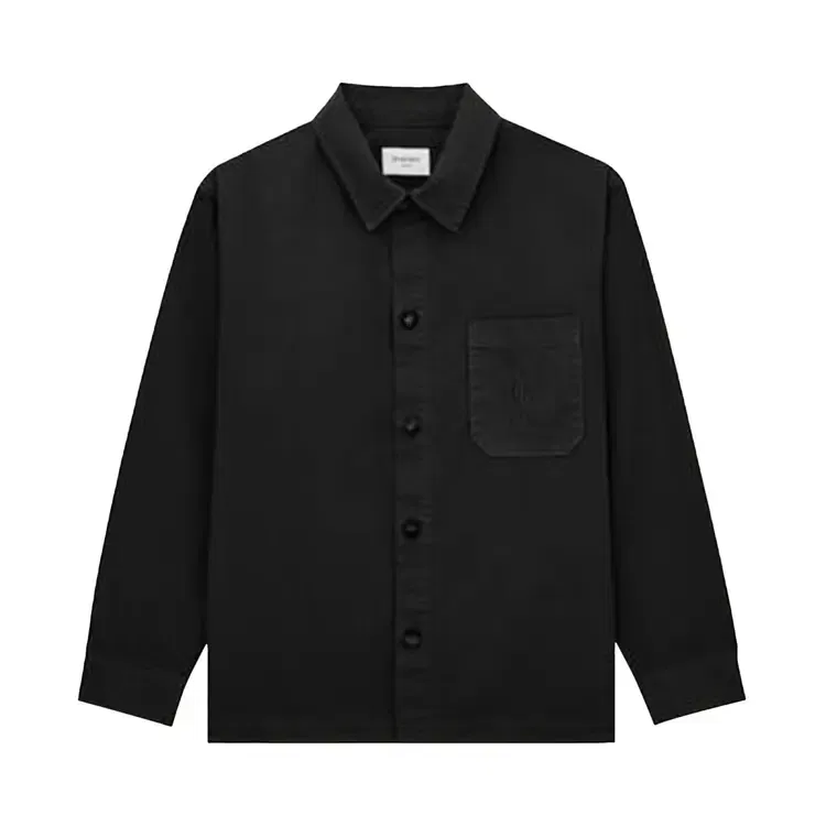 Рубашка Saint Laurent Downtown Overshirt, синий