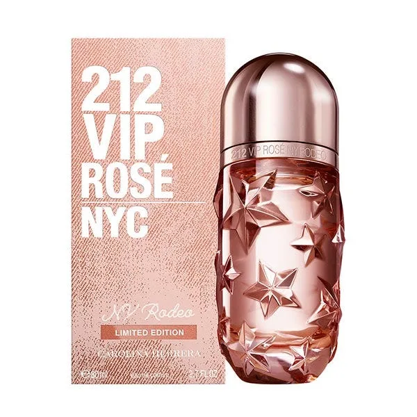 Парфюмерная вода для женщин CAROLINA HERRERA 212 Vip Rosé Ny Rodeo 80 мл — фото 2