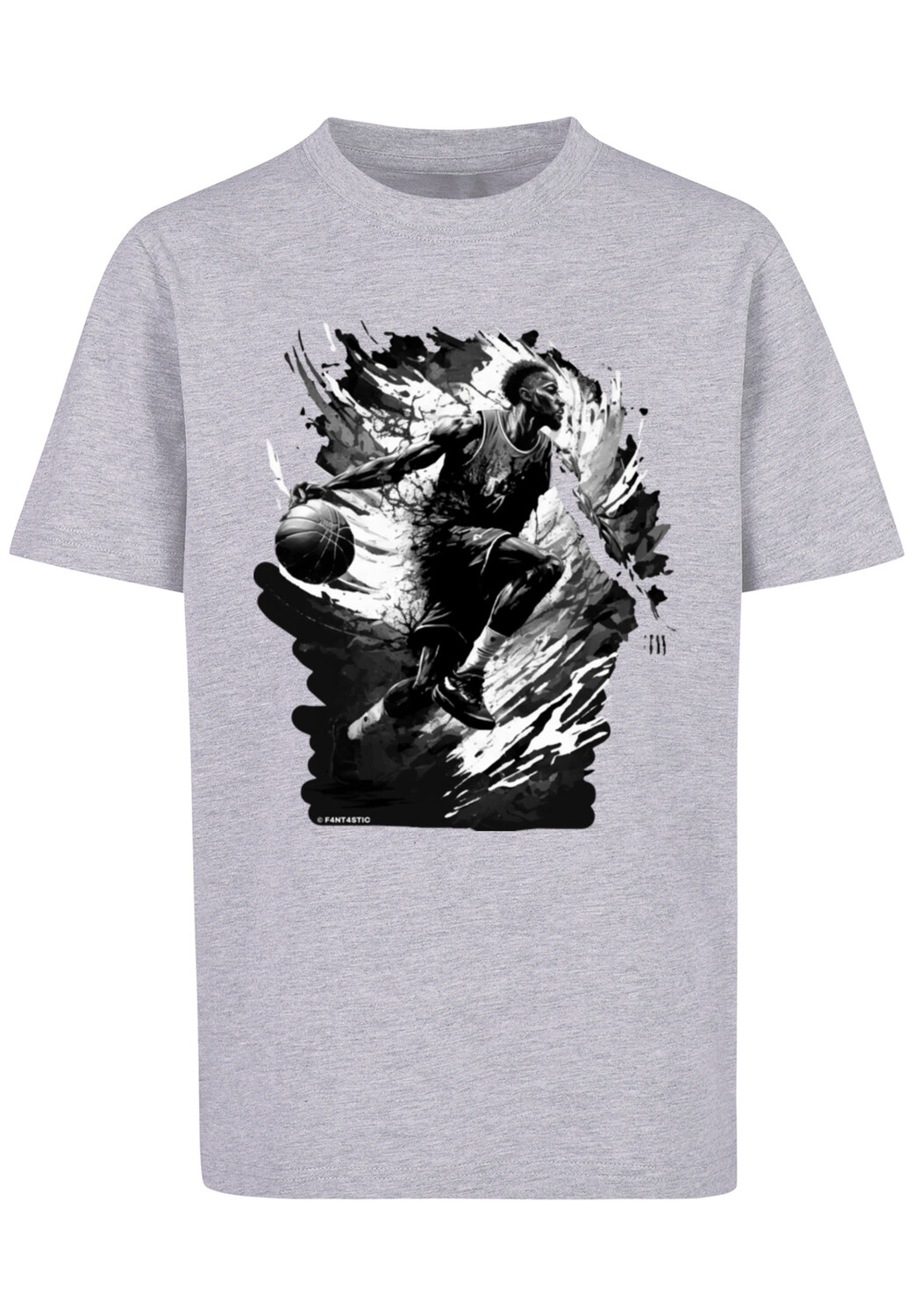 

Футболка F4NT4STIC Basketball Splash Sport UNISEX, цвет grau meliert