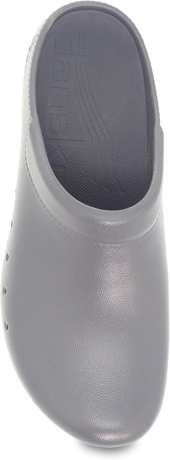Мужские сабо Dansko Kane Slip On - легкие и удобные с амортизирующей стелькой EVA и поддержкой свода стопы, 11.5-12 Charcoal — фото 2